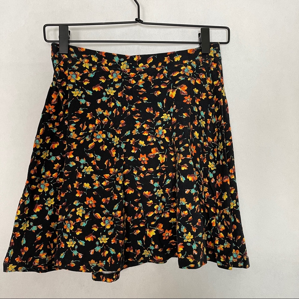 Charlotte Russe size M floral skirt
